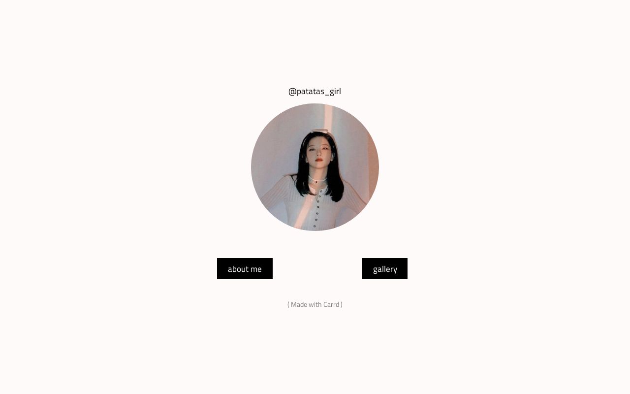 Carrd profile picture for @shaineee